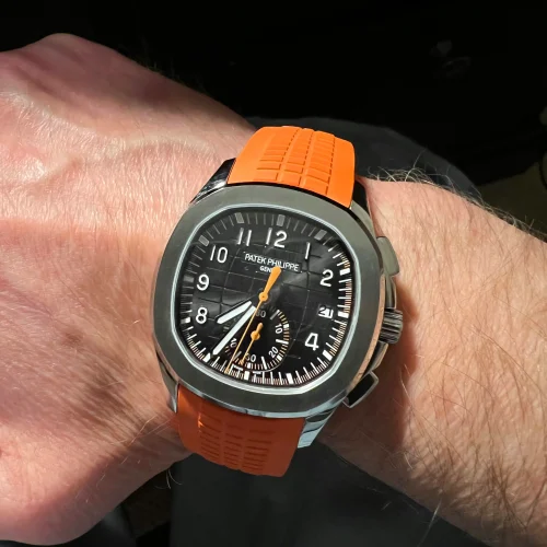 Patek Philippe Aquanaut Chronograph Orange 5968A-001 Collector’s Clone 1:1 photo review