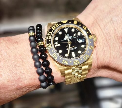 Rolex GMT-Master II 116718LN “Yellow Gold” Authentic Super Replica photo review