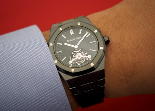 Audemars Piguet Royal Oak Tourbillon 26522CE “Black Ceramic” Pro Clone 1:1 photo review