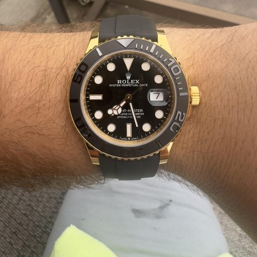 Rolex Yacht-Master 126658 “Yellow Gold Black Dial” High-End Clone Quality photo review