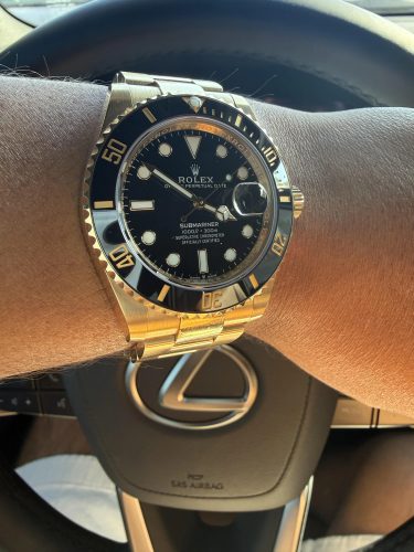 Rolex Submariner Date 126618LN “Yellow Gold Black Dial” Exceptional Replica 1:1 photo review