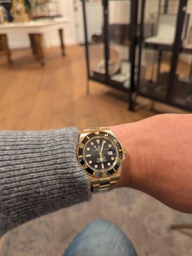 Rolex Submariner Date 126618LN “Yellow Gold Black Dial” Exceptional Replica 1:1 photo review