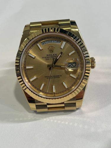 Rolex Day-Date 228238 “Champagne Dial” 1:1 Clone Edition photo review