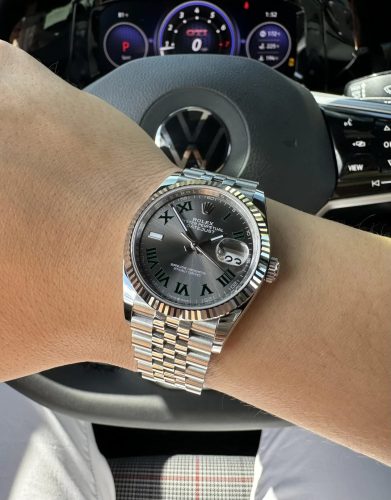 Rolex Datejust 126334-0022 “Wimbledon Dial” Mirror Replica 1:1 photo review