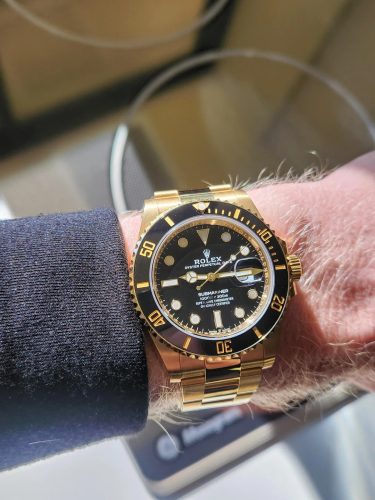 Rolex Submariner Date 126618LN “Yellow Gold Black Dial” Exceptional Replica 1:1 photo review