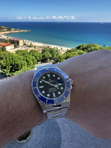 Rolex Submariner 126619LB White Gold Black Dial Replica photo review