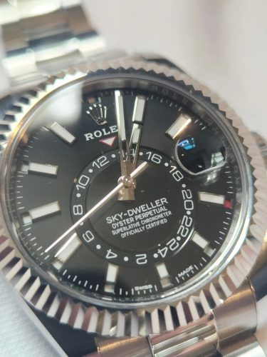 Rolex Sky-Dweller 326934 Black Dial Timepiece Ultra Fine Replica photo review