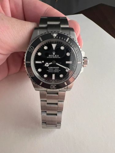 Rolex Submariner 124060 “No Date” Deluxe Clone 1:1 photo review