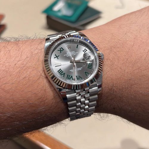 Rolex Datejust 126334-0022 “Wimbledon Dial” Mirror Replica 1:1 photo review