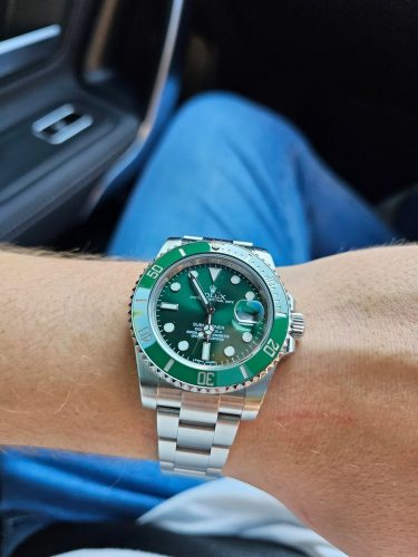 Rolex Submariner Date 116610LV “Hulk” Luxury Clone Quality photo review