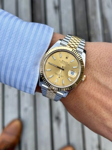 Rolex Datejust 126333 “Yellow Rolesor” Collector’s Replica photo review