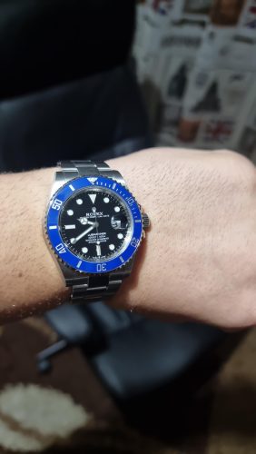 Rolex Submariner 126619LB White Gold Black Dial Replica photo review