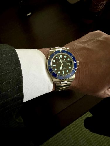 Rolex Submariner 126619LB White Gold Black Dial Replica photo review