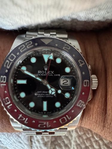 Superclone Rolex GMT-Master II 126710BLRO “Pepsi??Jubilee photo review
