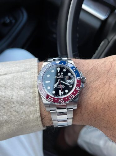 Rolex GMT-Master II 116719BLRO “Pepsi” Supreme Replica Edition photo review