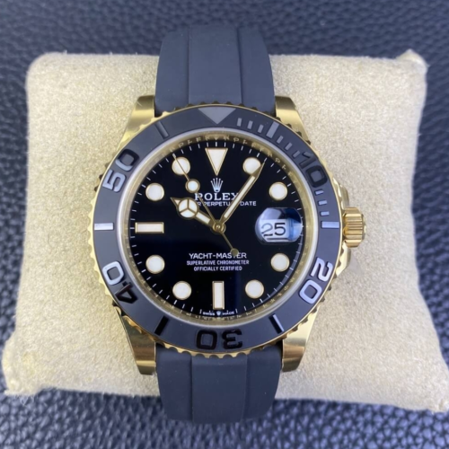 Rolex Yacht-Master 126658 “Yellow Gold Black Dial” High-End Clone Quality photo review
