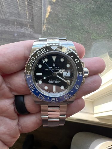 Rolex GMT-Master II 116710BLNR “Batman” Authentic Clone 1:1 photo review