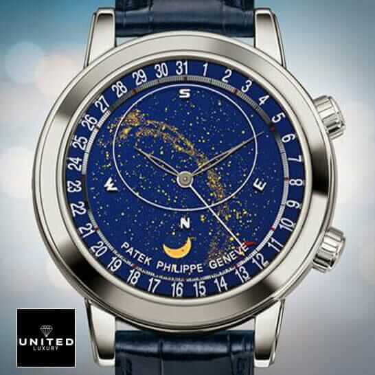 Patek Philippe Celestial 6102P-001 "Grand Complications" Ultra Accurate Clone patek philippe celestial grand 6102p replica Patek Philippe Celestial Grand 6102 Blue Dial Replica white background