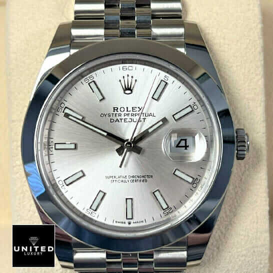 Rolex Datejust 126334 "Silver Dial" Authentic Copy 1:1 rolex 126300 datejust main