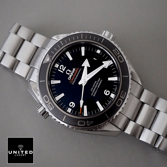 Omega Seamaster Profess?onal Black Dial Replica grey background