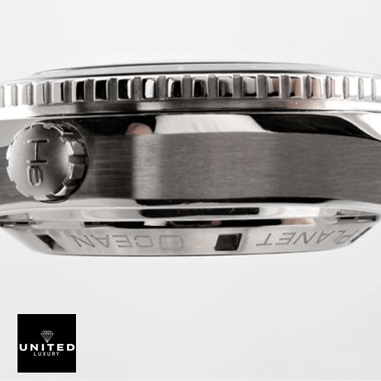 Omega Seamaster Planet Ocean 232.30.46.51.01.003 Ultimate Clone Quality omega seamaster planet ocean steel 232.30.46.51.01 man Kopya Omega Seamaster Stainless Steel Case Replica crown white background