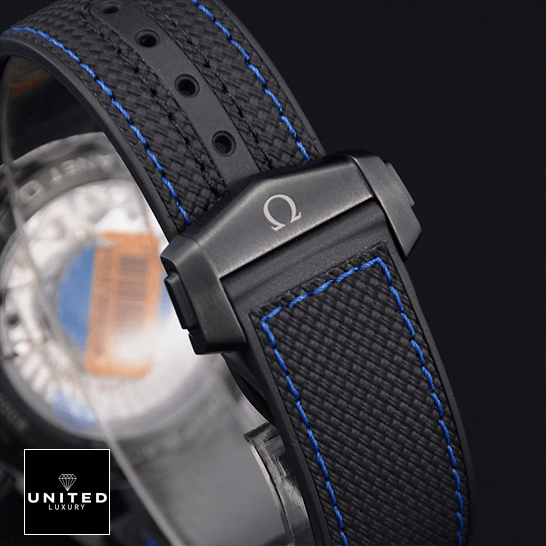 Omega Seamaster Planet Ocean Blue Ceramic Ref. 232.30.42.21.03.001 Ultra Clone 1:1 omega seamaster planet ocean ceramic 215 92 46 22 01 002 black dial replica back Omega 215_92_46_22_01_002 Black Bracelet Replica black background