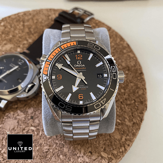 Omega Seamaster Planet Ocean Stainless Steel Replica on the watch