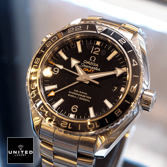 Omega Seamaster 232.30.44.22.01.001 Planet Ocean Black Dial Replica crwon / push button