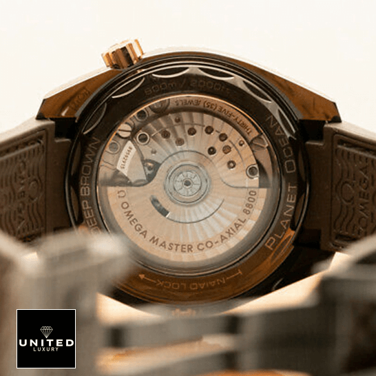 Omega Seamaster 215.62.40.20.13.001 Co Ax?al 8800 Replica upside view