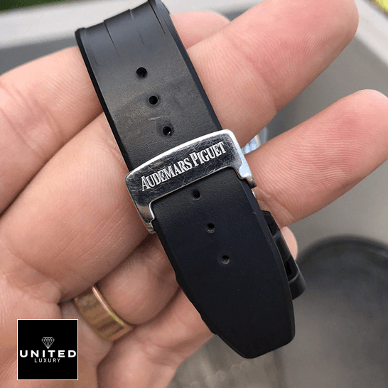 Audemars Piguet Royal Oak Offshore 25940SK.OO.D002CA.02.A "Rubberclad" Mirror Clone Quality audemars piguet royal oak offshore 25940SK.OO .D002CA.02 replica clasp Audemars Piguet Royal Oak 25940SK.OO_.D002CA.02 Black Rubber Replica steel clasp