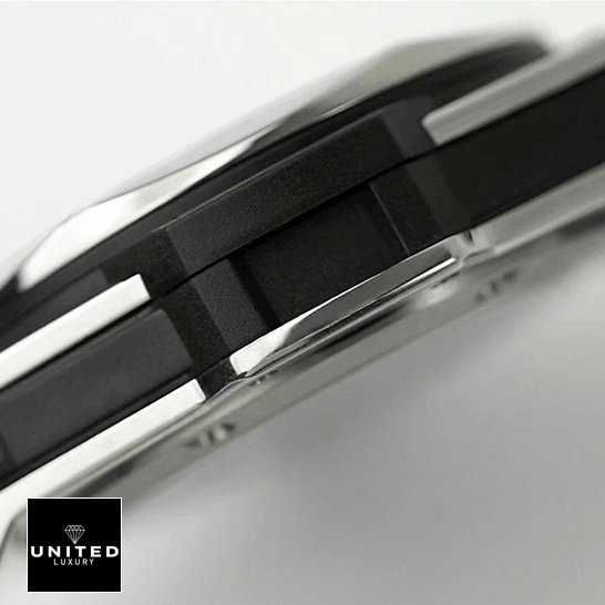 Hublot Big Bang Sang Bleu 415.NX.1112.VR.MXM16 Ultra Realistic Replica hublot big bang sang bleu 415.NX .1112.VR .MXM16 bracelet Hublot Big Bang Steel Case 415.NX_.1112.VR Replica side view white background