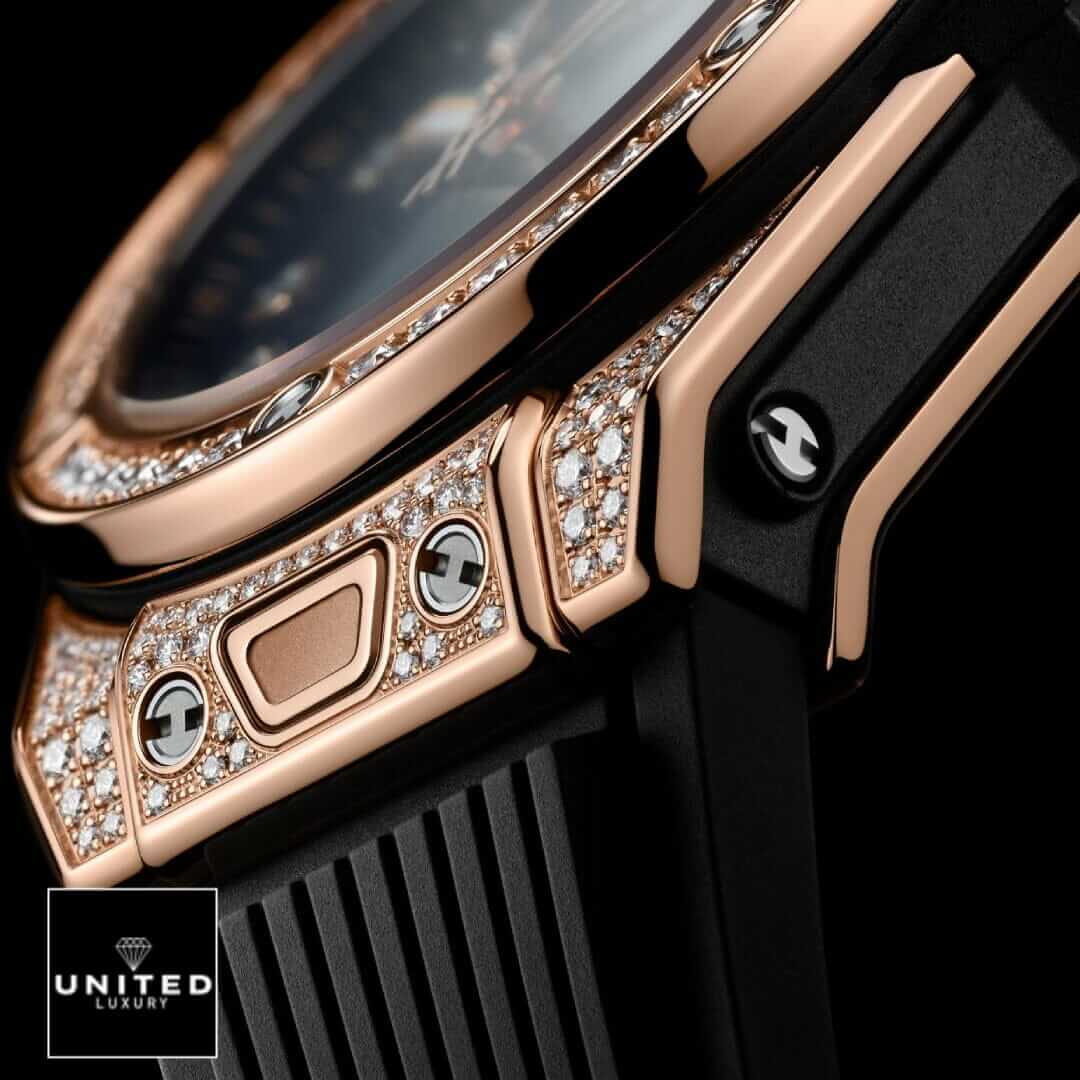 Hublot Big Bang One Click King Gold Diamond 465.OX.1180.RX.1204 Premium Copy 1:1 Yeni Proje 3 8 Yeni Proje (3)