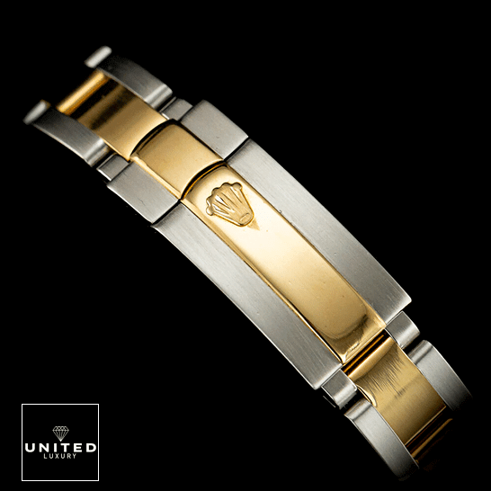 Rolex Datejust 179173 "Yellow Gold Diamond" Pro Clone 1:1 Rolex Datejust 179173 Stainless Steel Two Tone Bracelet Fold Clasp on the Rolex Logo Replica