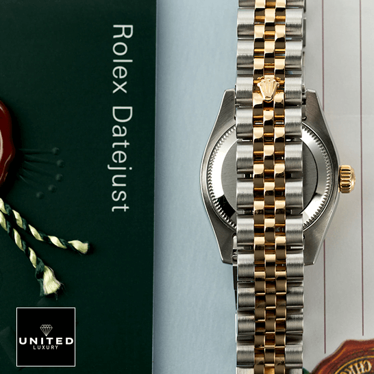 Rolex Datejust Stainless Steel Jubilee Replica quarantine card next to