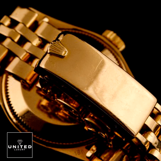 Rolex Datejust "Champagne Dial" 6824 True Replica 1:1 Rolex Datejust 6824 Yellow Gold Fold Clasp Replica