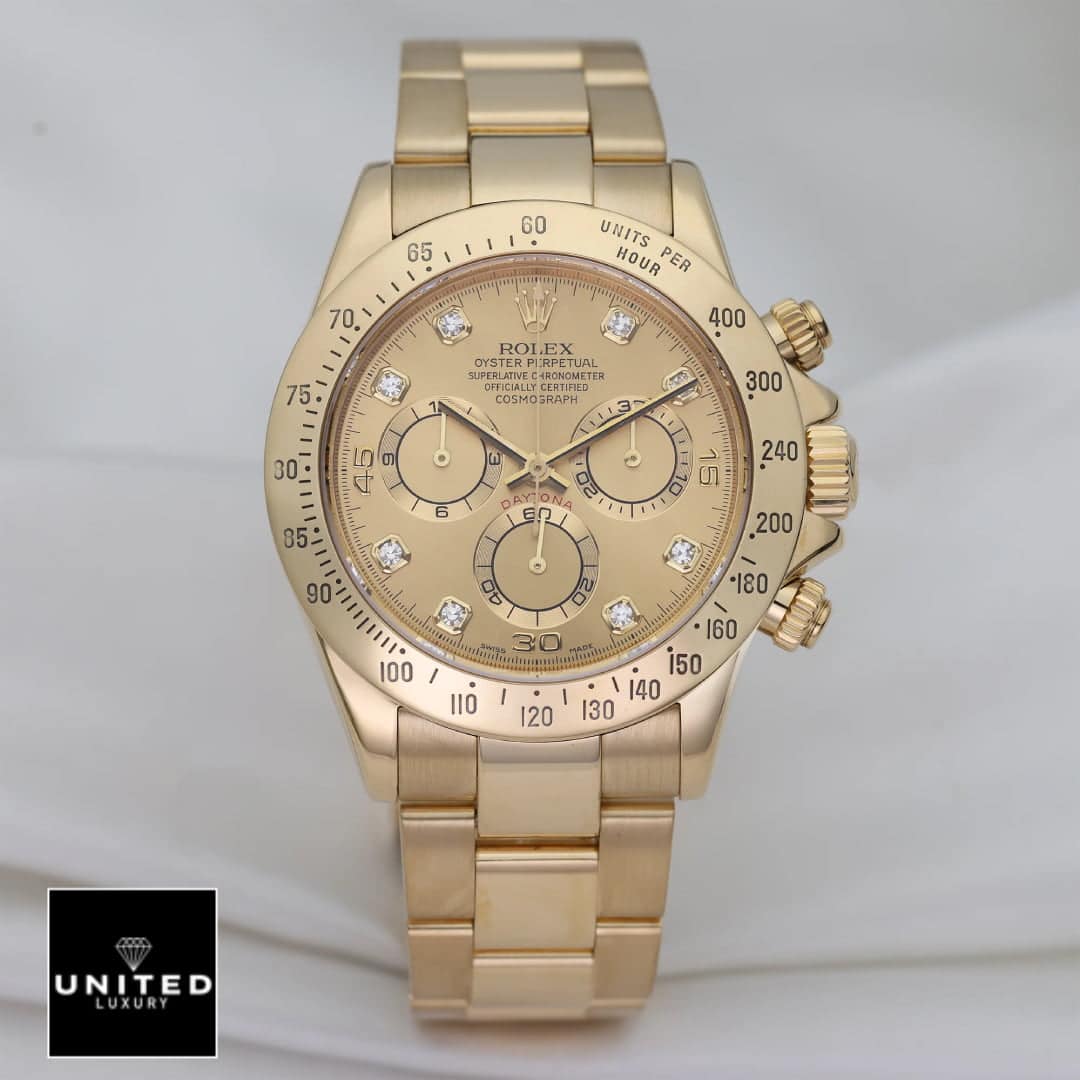 Rolex Daytona Cosmograph 116508-0006 Handcrafted Clone Quality Yeni Proje 2 36 Rolex Daytona Cosmograph 116508 Yellow Gold Dial Oyster Replica
