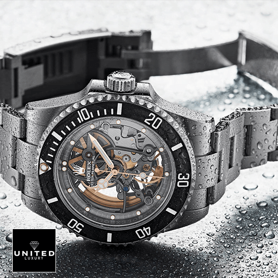 Rolex Oyster Perpetual Skeleton Dial Replica