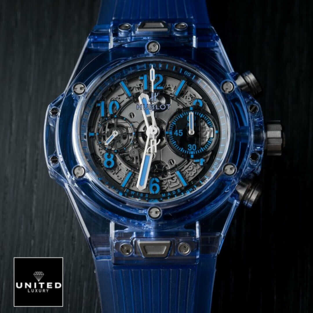 Hublot Big Bang Unico Sapphire 411.JX.4802.RT "Transparent Case" Collector’s Replica Yeni Proje 4 3
