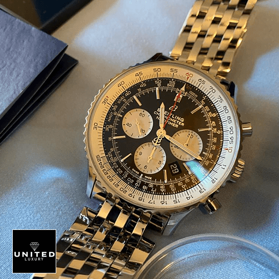 Breitling Navitimer B01 Chronograph AB0121211B1A1 "Black Dial" Premium Duplicate Edition breitling navitimer AB0127211B1A1 replica tiltedright Breitling Navitimer B01 Chronograph AB0121211B1A1 "Black Dial" Premium Duplicate Edition breitling navitimer AB0127211B1A1 replica tiltedright
