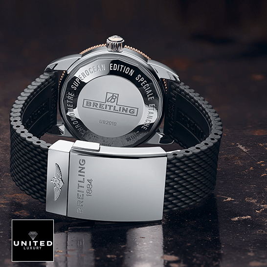 Breitling Superocean Heritage II B20 UB2010121B1S1 "Two-Tone" Authentic Copy 1:1 Breitling Superocean Heritage Edition Spec?ale Replica closed clasp