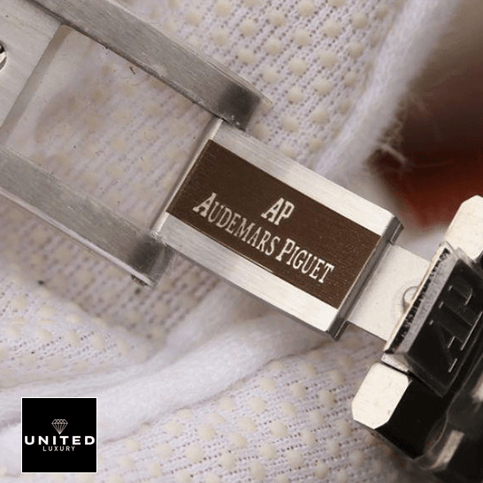 Audemars Piguet Royal Oak Tourbillon 26522CE "Black Ceramic" True Clone 1:1 Audemars Piguet Royal Oak 26512ST.OO_.1220ST.01 Replica opened clasp