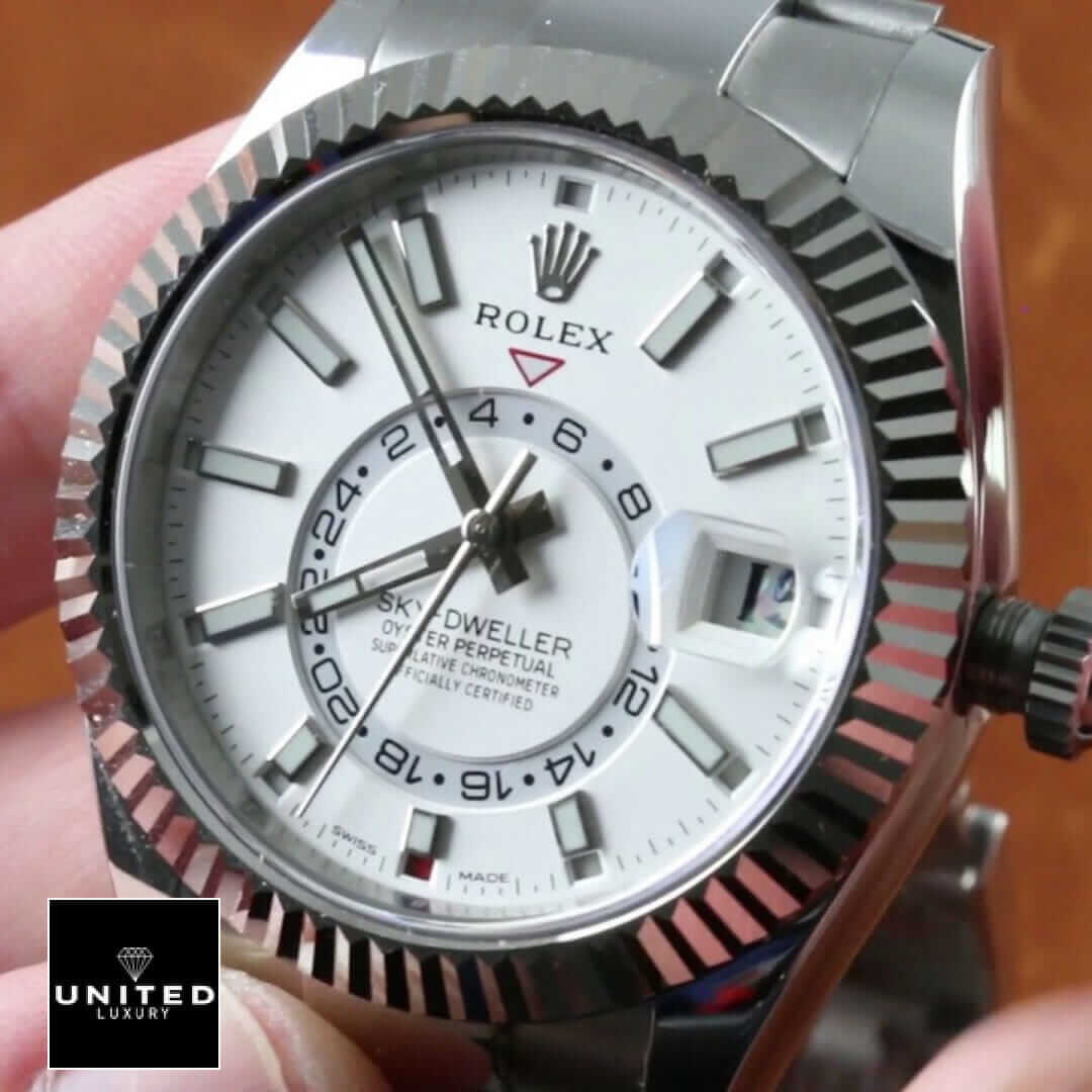 Rolex Sky-Dweller White Dial