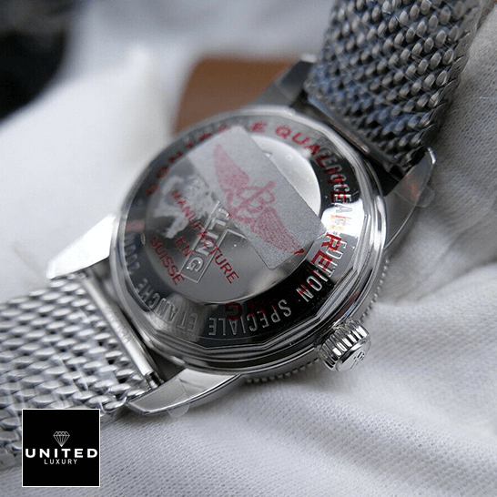 Breitling Superocean Heritage II B20 AB2020121B1A1 "Black Dial" Supreme Clone Quality breitling superocean heritage AB2010121B1A1 replica case Breitling Superocean Heritage AB2010121B1A1 Steel Case Replica upside view