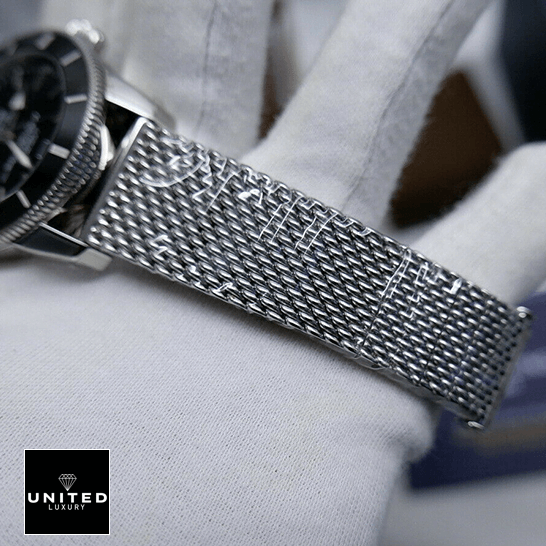 Breitling Superocean Heritage II B20 AB2020121B1A1 "Black Dial" Supreme Clone Quality breitling superocean heritage AB2010121B1A1 replica bracelet Breitling Superocean Heritage AB2010121B1A1 Steel Bracelet Replica on the hand