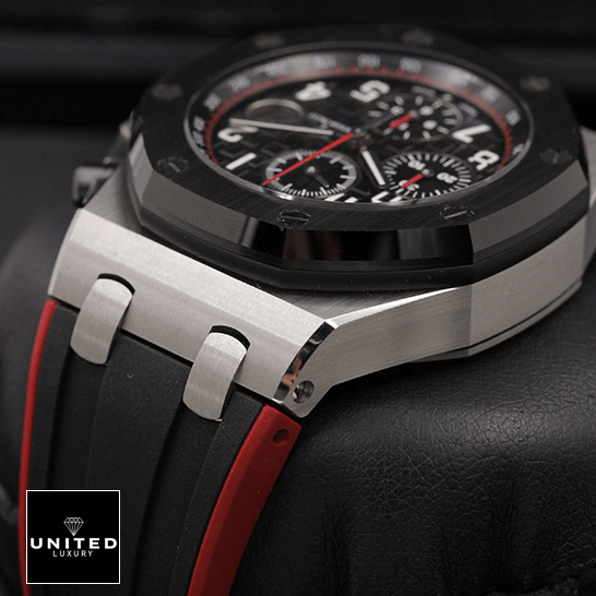 Audemars Piguet Royal Oak Offshore 26400SO.OO.A002CA.01 "Vampire" Ultra Clone 1:1 audemars piguet royal oak offshore 26470SO.OO replica stainless Audemars Piguet Black Steel Case Replica in the box