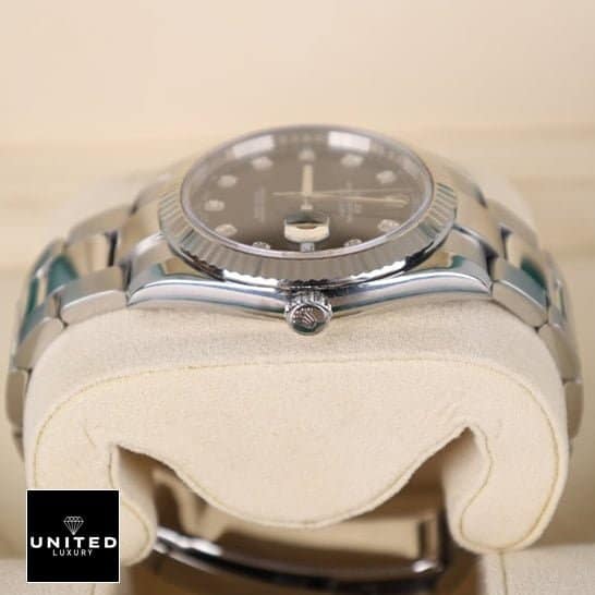 Rolex Datejust Steel Crown Pusher