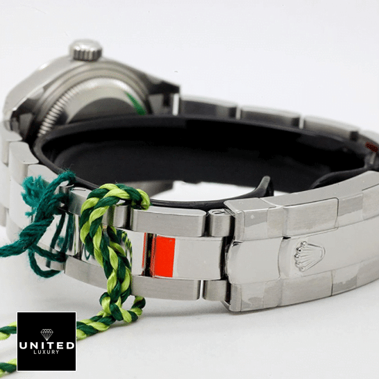 Rolex Lady-Datejust 279174 Silver Dial Jubilee Premium Replica 1:1 Rolex Lady-Datejust 279174-0021 S.Steel Fold Clasp on the Rolex Logo Replica