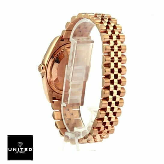 Rolex Lady-Datejust 279165 Green Diamond Dial Premium Copy 1:1 rolex with diamond replica Rolex Lady-Datejust 279165-0011 Everose Gold Automatic Jubilee Replica