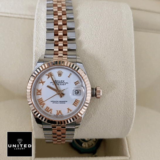 Rolex Datejust 279171 White Dial Romen Numerials Replica