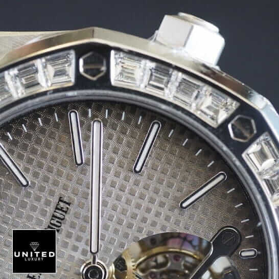 Audemars Piguet Royal Oak Tourbillon Extra-Thin 26510PT.OO.1220PT.01 "Platinum Diamond" Handcrafted Clone Quality ap extra thin tourbillon extra dial